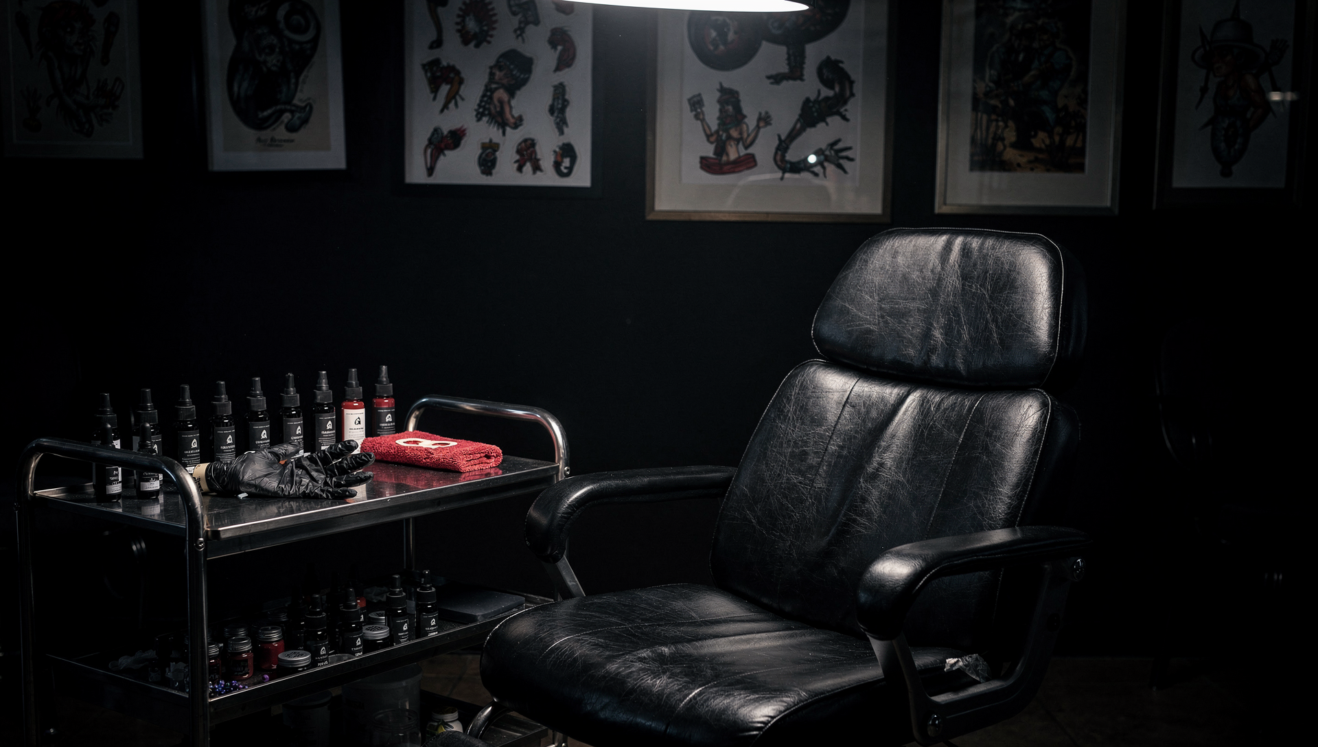 The Inkwell private tattoo studio in Kuala Lumpur — minimal, clean, focused