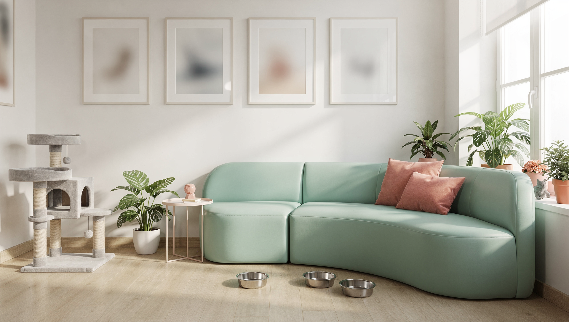 Inside Kindred Vet & Pet Care — a calm, light-filled consultation room in Petaling Jaya